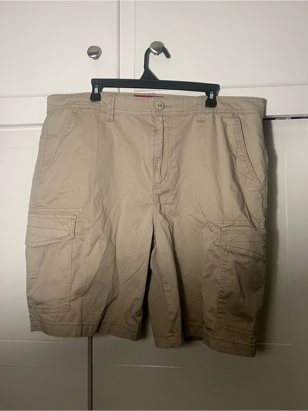 Unionbay Men's Cargo Shorts in Light Khaki Light Tan Size 40 NWT